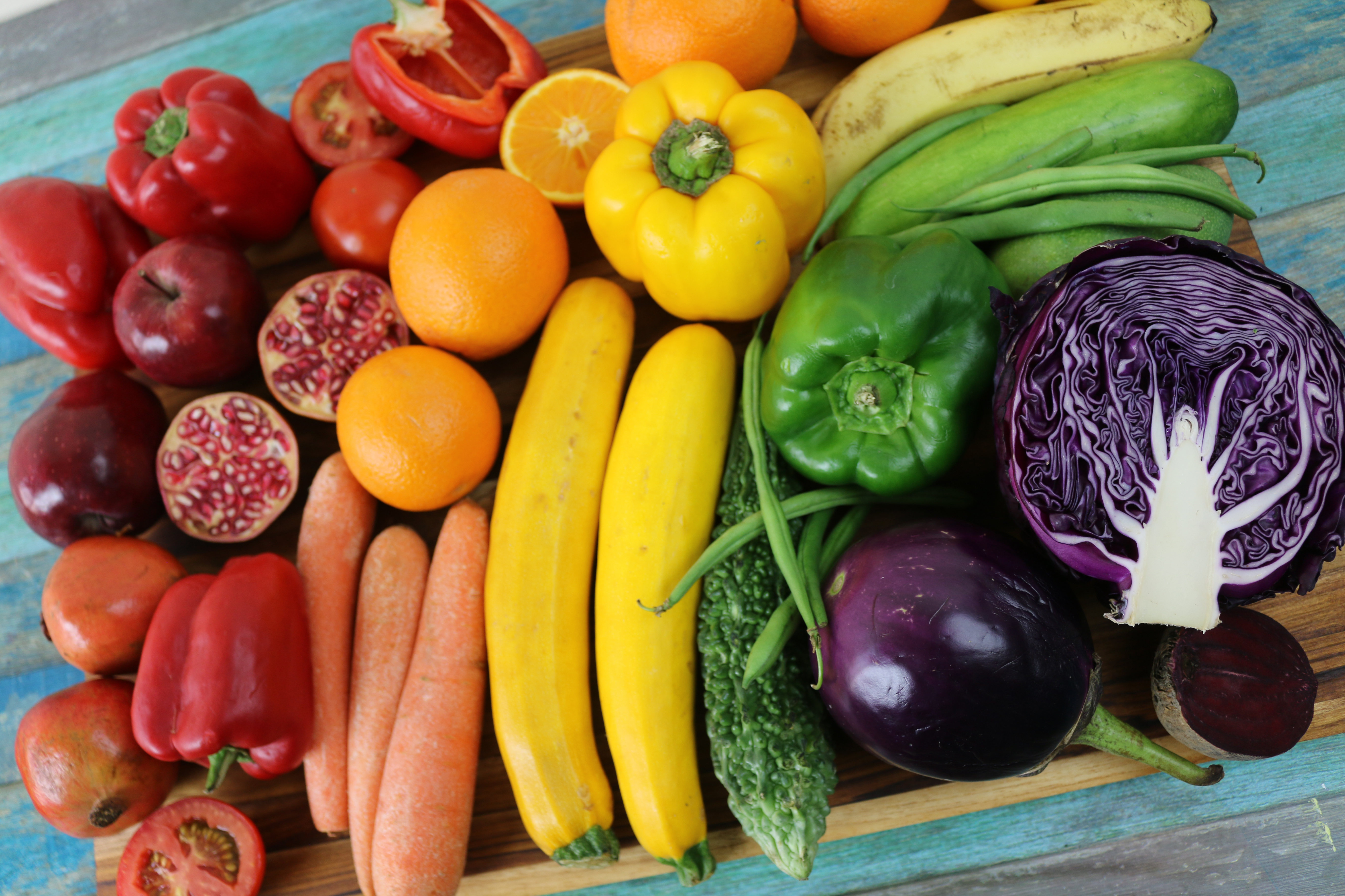Veggie rainbow